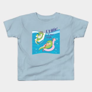 Chillin' Croc Style Kids T-Shirt